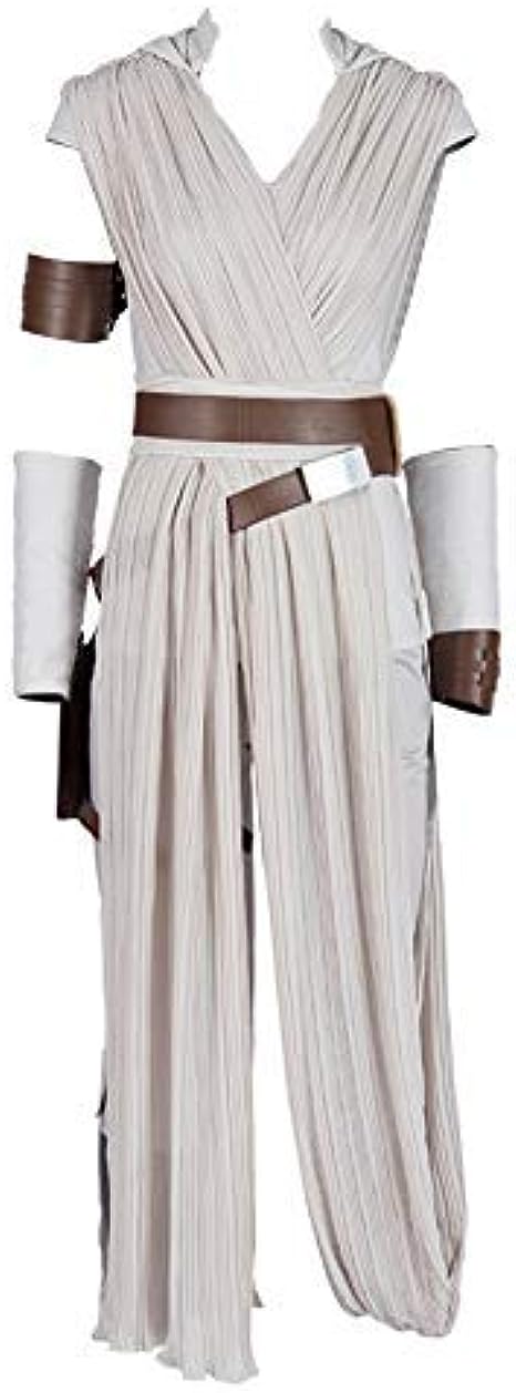 Adult Rey Cosplay Costume Full Set Outfit Halloween Role Women Medium