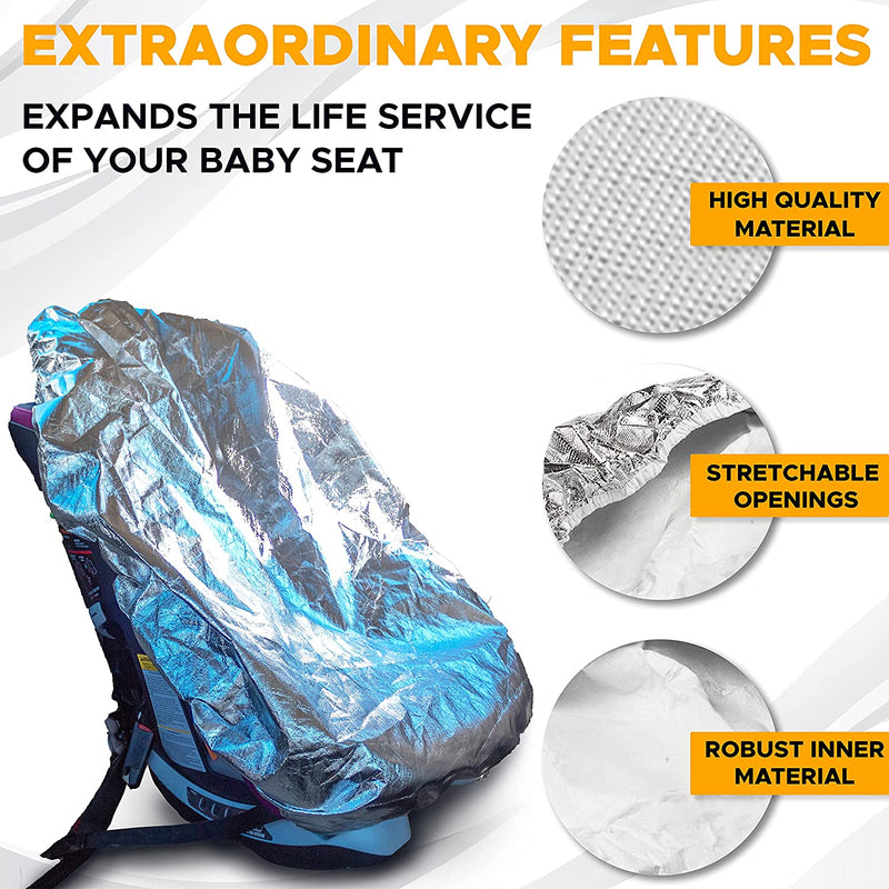 EcoNour Toddler Baby Heat Protector Car Seat & Travel Accessories