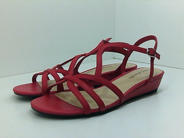 Easy Street Womens 31-4515 Open Toe Casual Platform Sandals Size 7.5