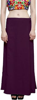 Craftstribe Women Innerwear Saree Petticoat Cotton Skirt Sari Innerwear Wine XL