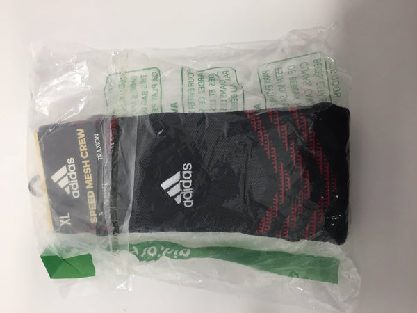 Adidas Men Size XLarge Black Climate Traxion Socks