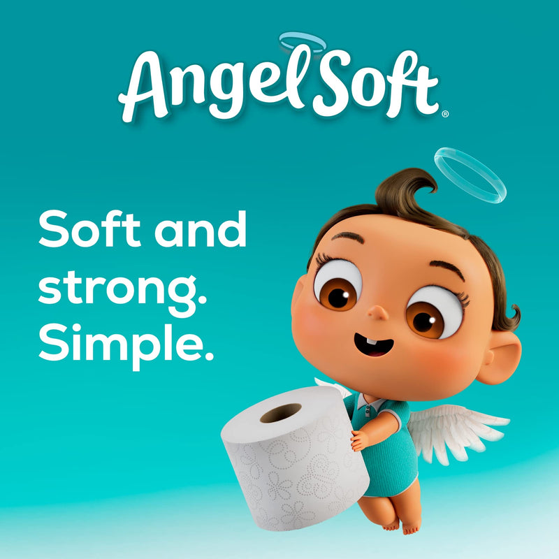 Angel Soft Toilet Paper 4 Mega Rolls