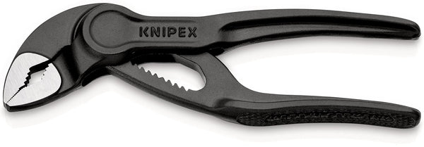 KNIPEX Cobra® XS Water Pump Pliers grey atramentized, embossed, rough surface 100 mm 87 00 100