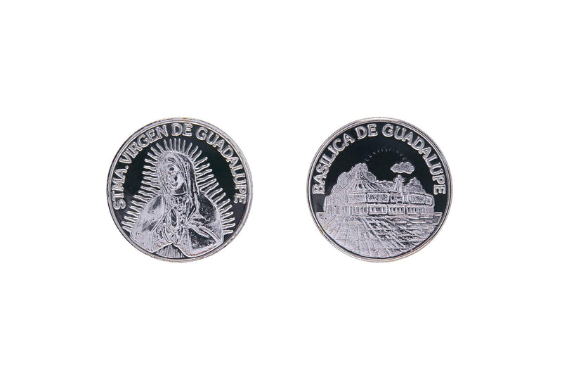 Genérico Silver Plated Wedding Unity Coins With Decorative Display Case Treasure Box