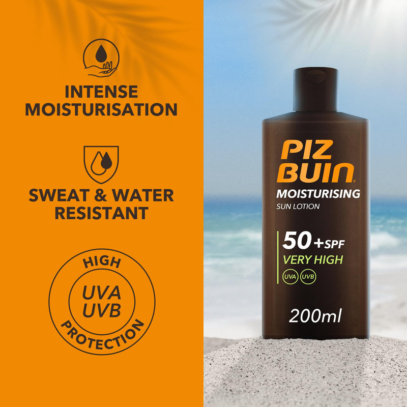 Piz Buin Moisturising Sun Lotion SPF50-200ml