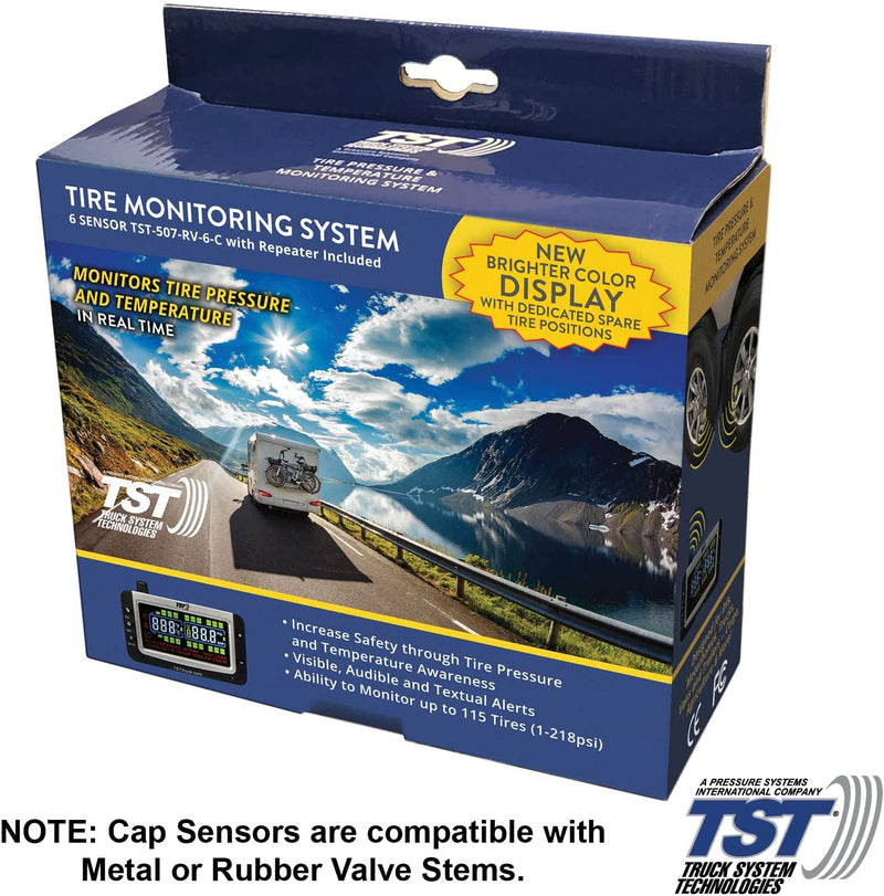 Truck System Technologies Tst507rv6c 507 Tpms W/6 Cap Sensors