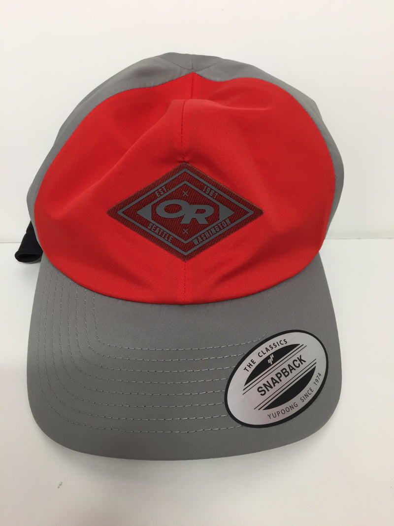 Outdoor Research Mens Performance Trucker - RAIN Cap ONE Size (HOT Sauce/Charcoal)