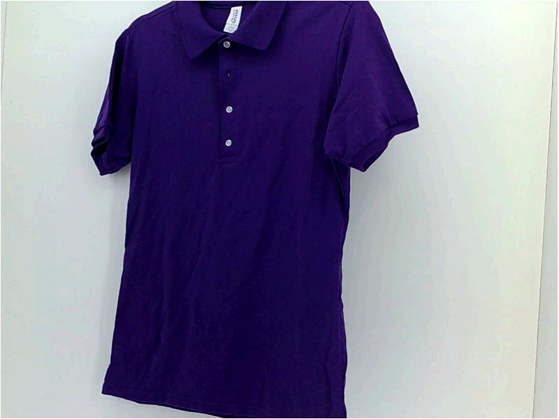 Jerzees Womens POLO Regular Short Sleeve Polo Color Purple Size Small