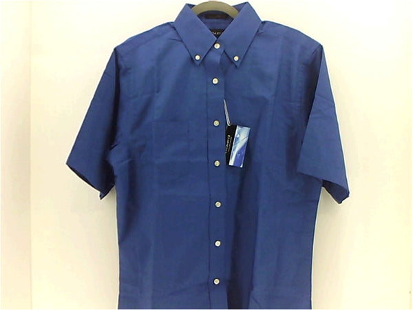 UltraClub Mens Regular Short Sleeve T-Shirt Size Medium Royal Blue