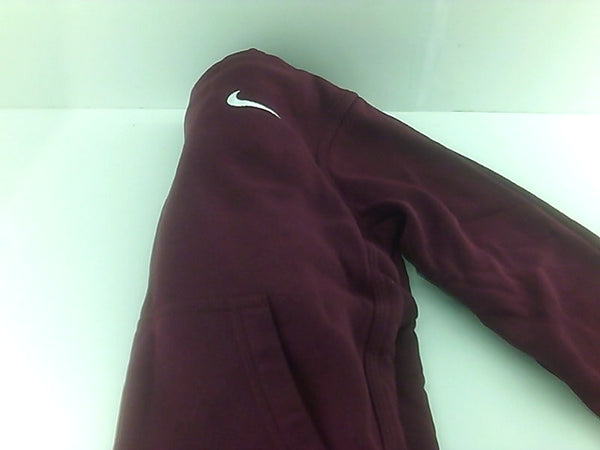 Nike Youth Fleece Pullover Hoodie (Maroon Medium) Size Medium
