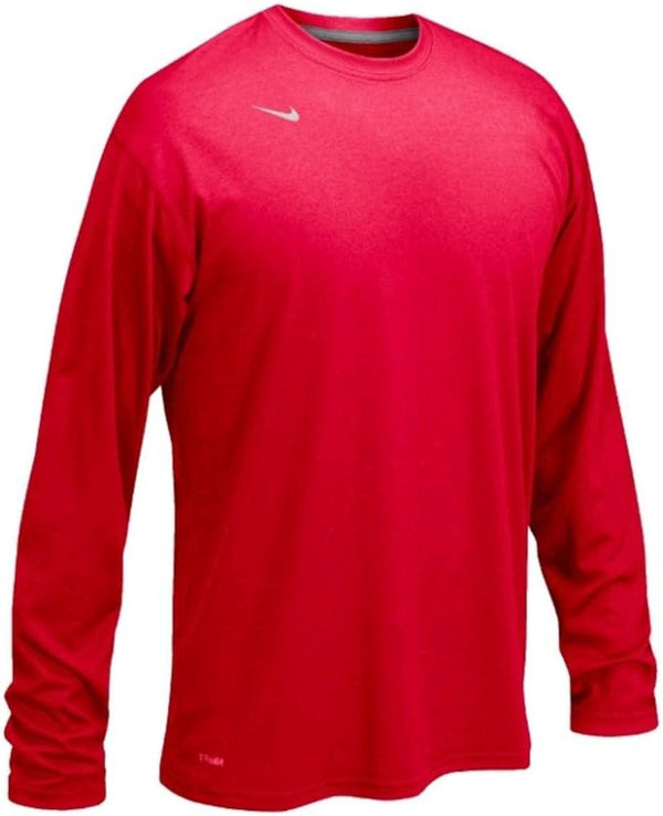 Nike Men Legend Long Sleeve Tee XX Large Red Size XX Large
