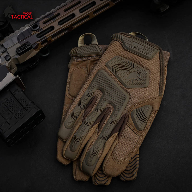 Shooting Gloves Tactical Gloves for Men Military Gloves Black