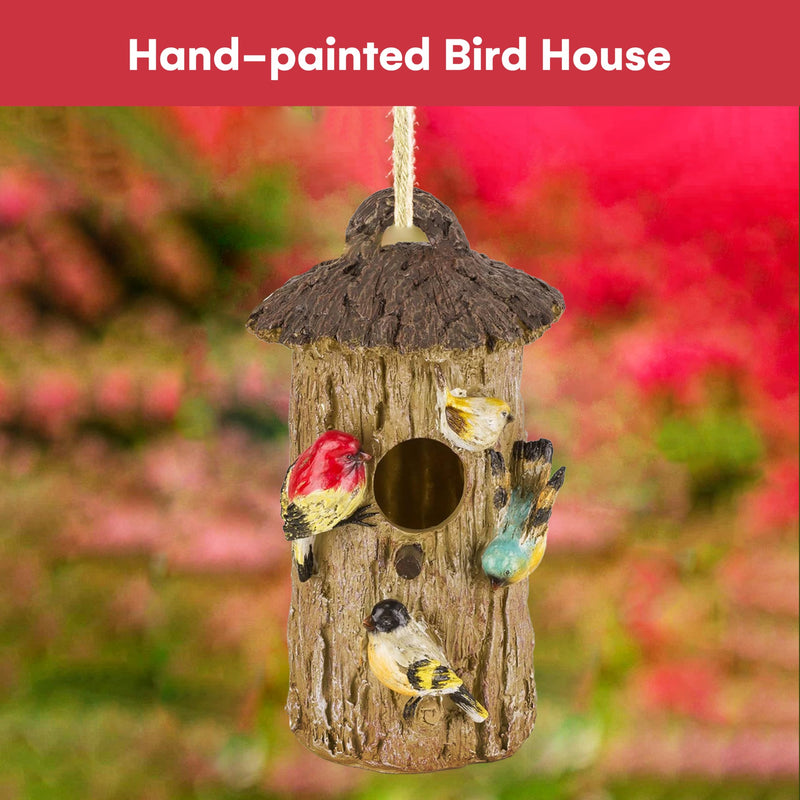 Dawhud Direct Hanging Bird Houses for Decorative Birdhouses Oak Tree