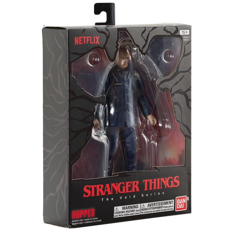 Bandai Stranger Things 6 Inch Hawkins Figure Collection Hopper Season 4