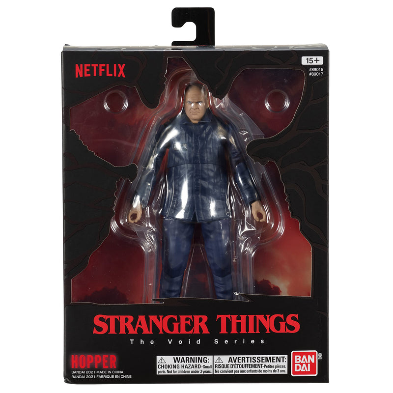 Bandai Stranger Things 6 Inch Hawkins Figure Collection Hopper Season 4