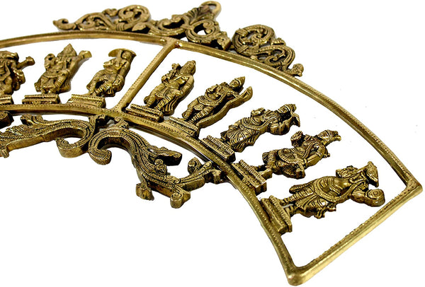 Esplanade Brass Vishnu Dashavatar Dashavatara Dasavatharam