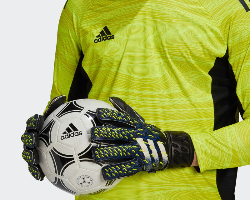adidas Predator GL Match FINGERSAVE Goalkeeper Gloves Size 7.5