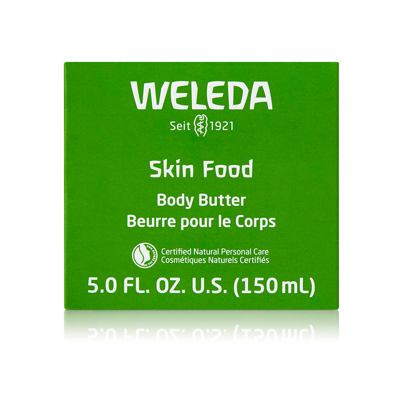 Weleda Skin Food Body Butter 5 Oz Fluid Ounce Glass Jar Moisturizer