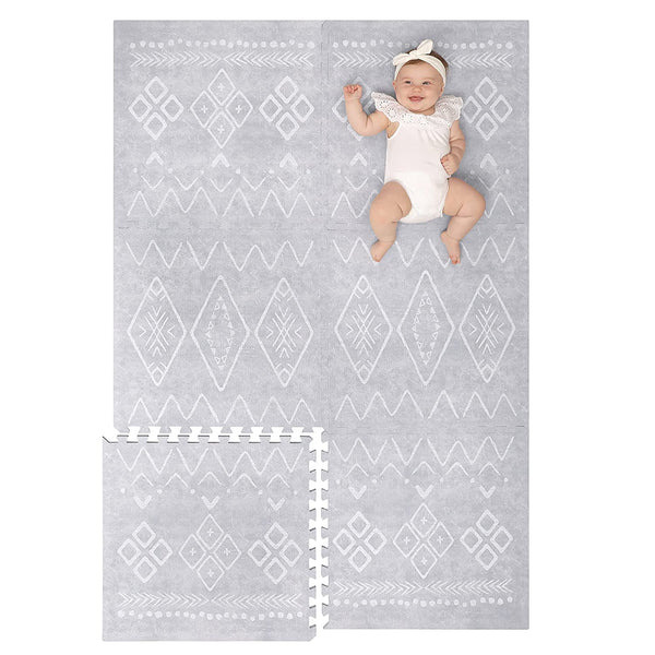 Lillefolk Premium Foam Play Mat for Baby