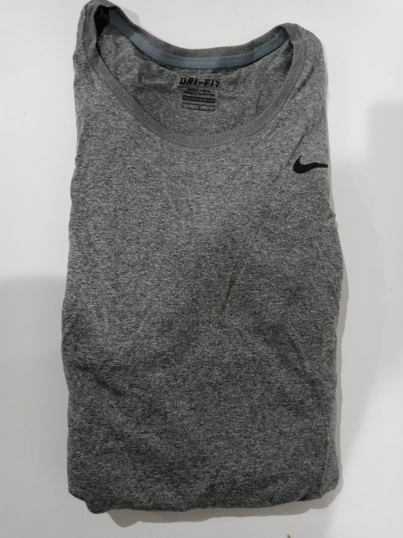 Nike Women Size Large Grey Trainng T-shirt