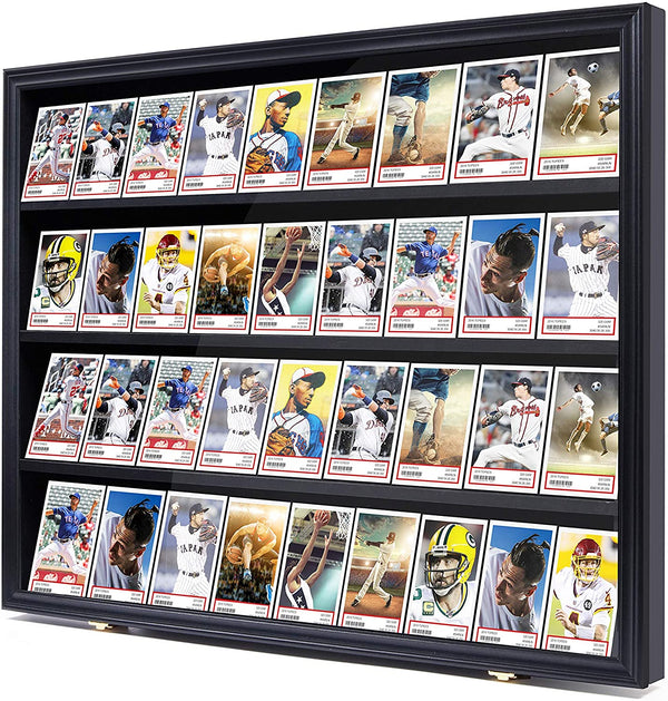 Expositor de tarjetas deportivas Expositor de tarjetas de béisbol para coleccionables 31x24