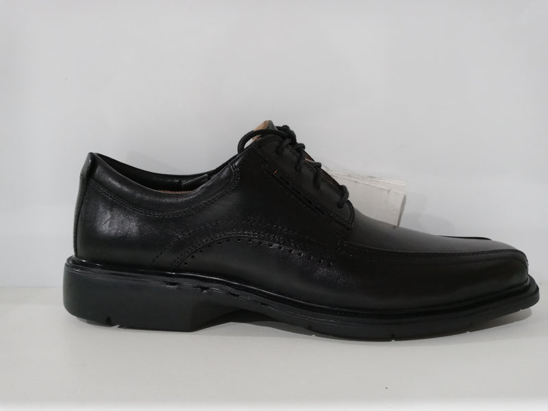 Clarks Men's Unstructured Men Un.kenneth Dress Casual Tie Black Size 9.5 N Pair Of Shoes