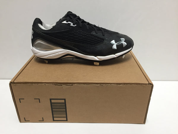 UNDER ARMOUR Men SIZE 11 BLK/BLK NATURAL II LOW Pair of shoes