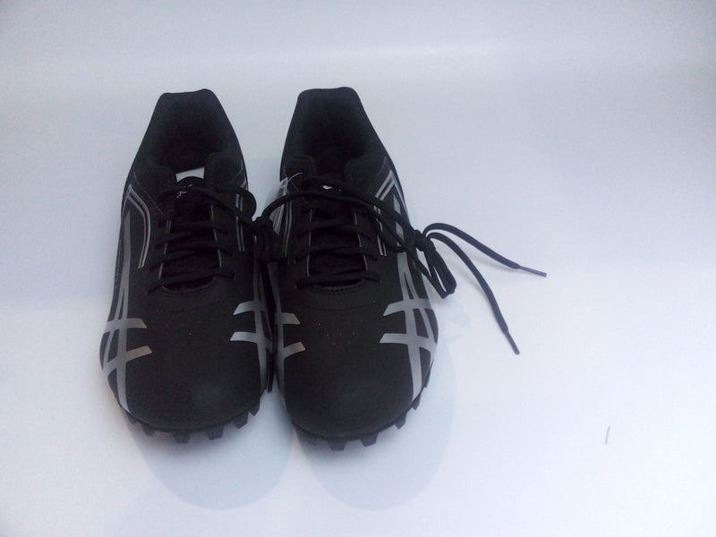 Asics Men Size 13 Black Silver Hypersprint 5 Pair Of Shoes