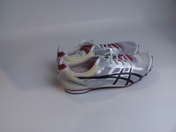 Asics Men Size 12 White Silver Black Hyper 5 Pair Of Shoes