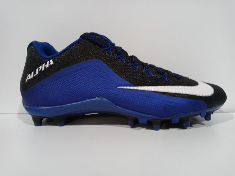 Nike Men Size 10.5 Black/white Rush Blue Pair Of Shoes