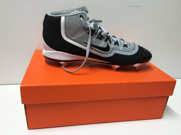Nike Men Size 10 Black/grey-iwhite Huarache Pair Of Shoes