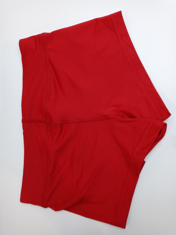 Nike Women's Volleyball Size 2XSmall Red Shorts