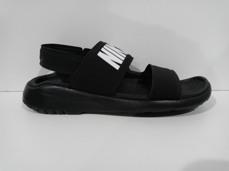 Nike Women Size 6 Black/white Tanjun Sandal Pair Of Shoes