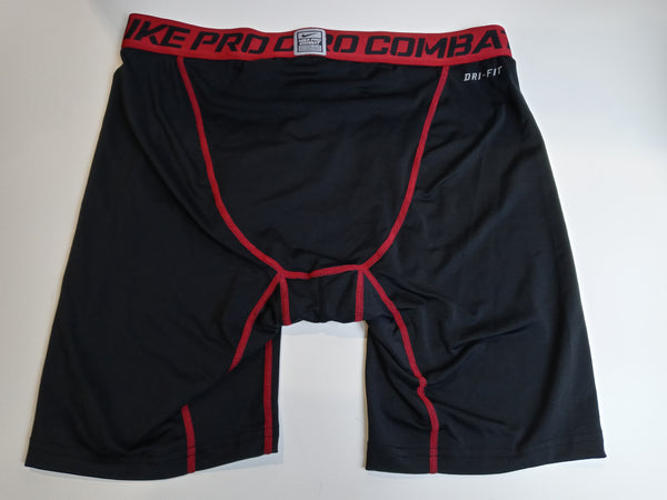 Nike Mens Size 2XL Black Red Trainng Shorts