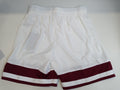 Nike Women's Size Small White Maroon Basketball Shorts