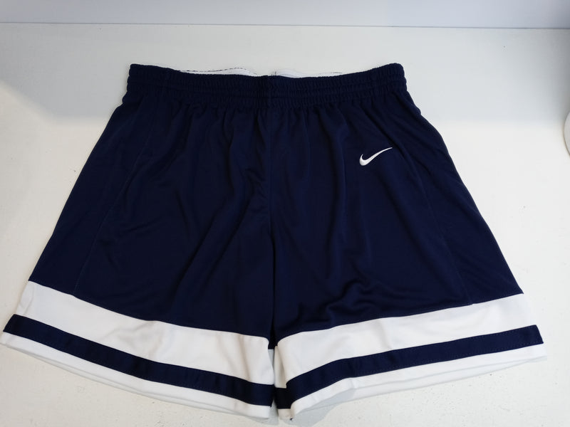 Nike Women's Size X-Large Navy White Team National Shorts