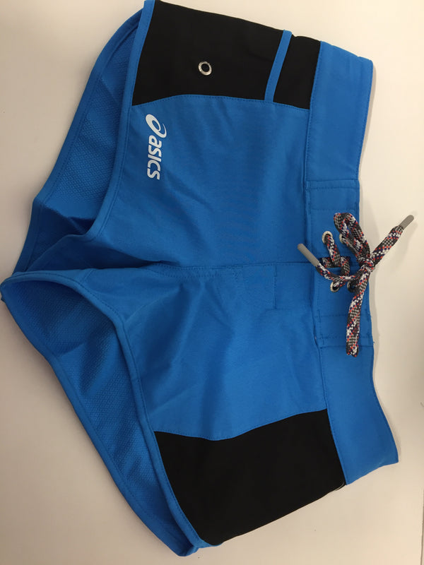 Asics Women Size 0 Blue/black Nalani Boardshort Short