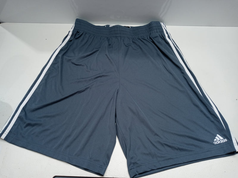 Adidas Men Size Xl Lead White Practice Short