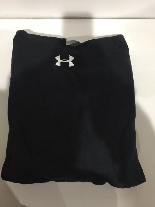Under Armour Boys Size Large Black Grey Loose Hoodies