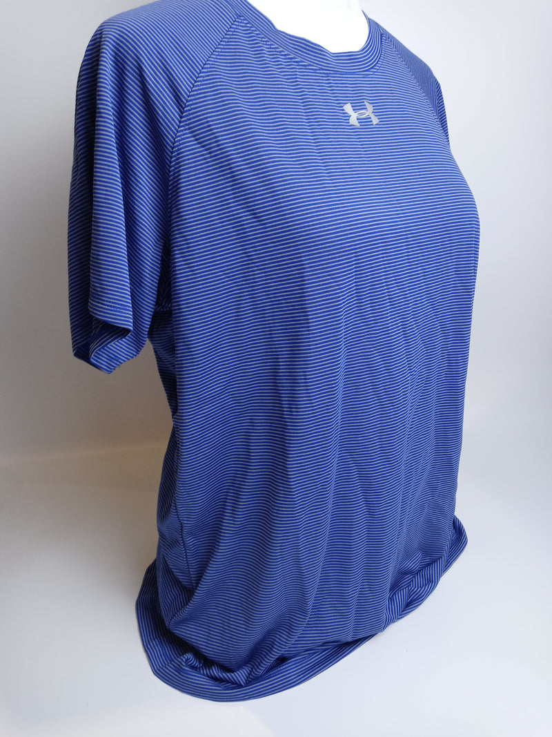 Nike Women Size Medium blue Grey Heatgear T-Shirt