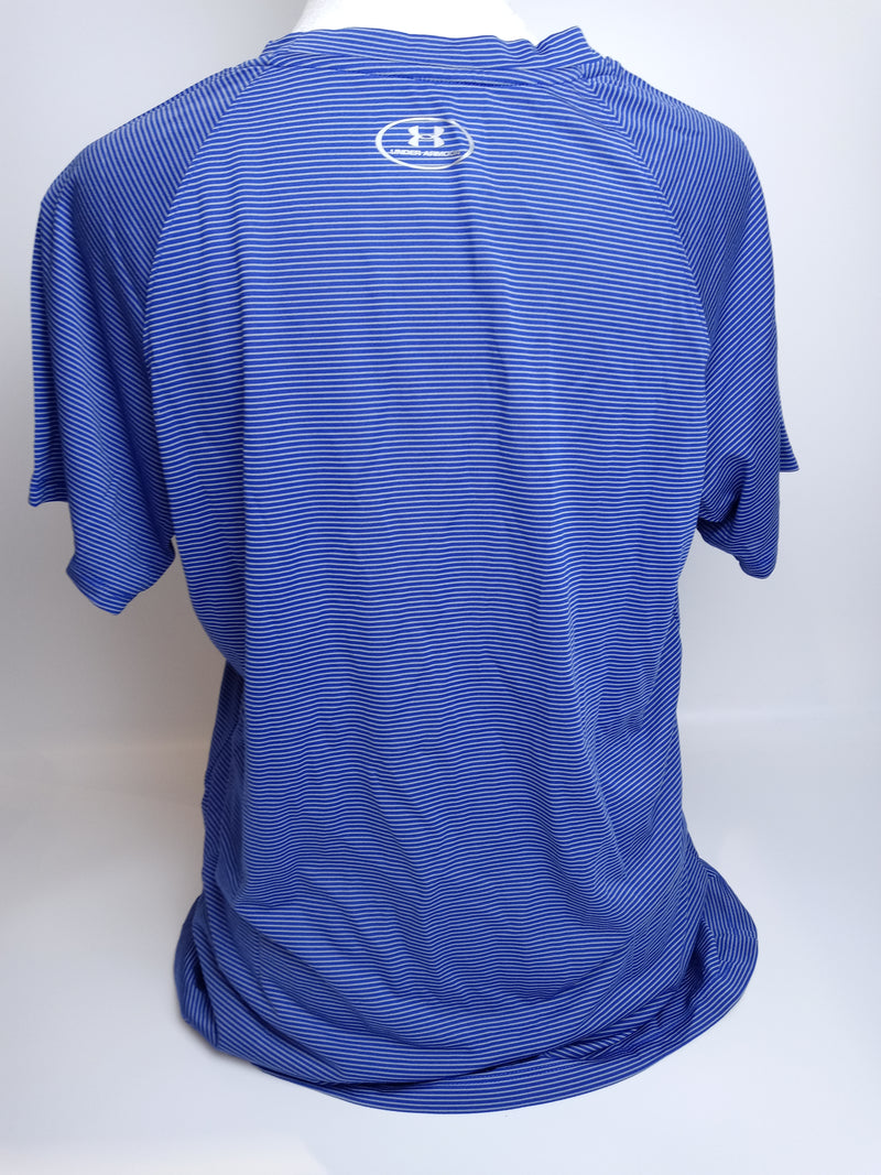 Nike Women Size Medium blue Grey Heatgear T-Shirt