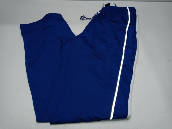 Adidas Men Size Small Collegiate Royal White Pant Graphic Pant