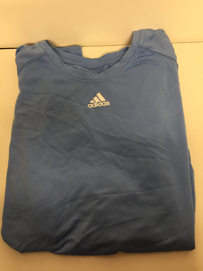 Adidas Men Size 3XLarge Light Blue T-Shirt