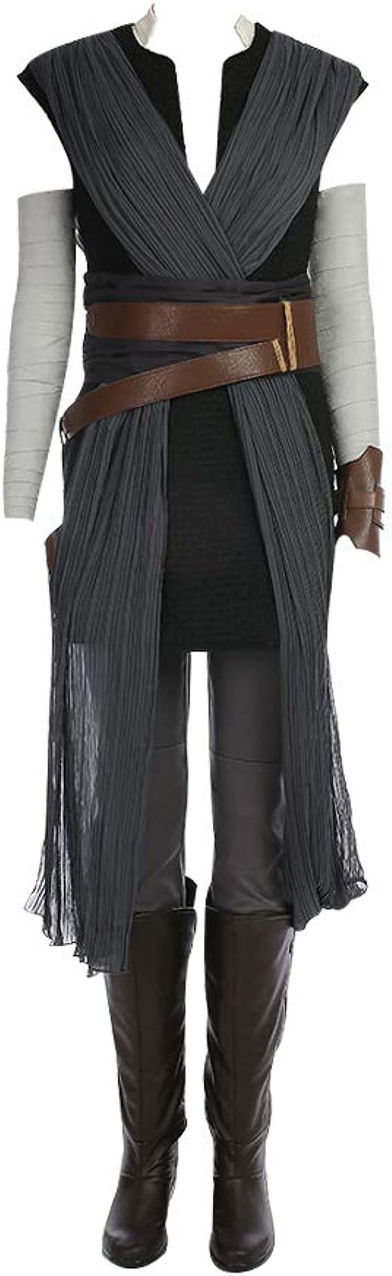 Adult Rey Cosplay Costume Full Set Outfit Halloween Costume Women XLarge