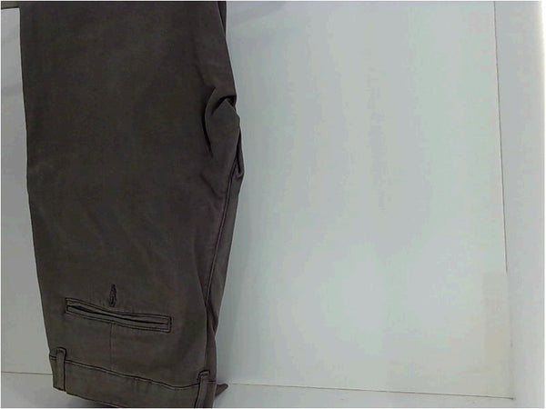 Lafaurie Mens Albert Chino Regular Zipper Casual Pants Size 40 Green
