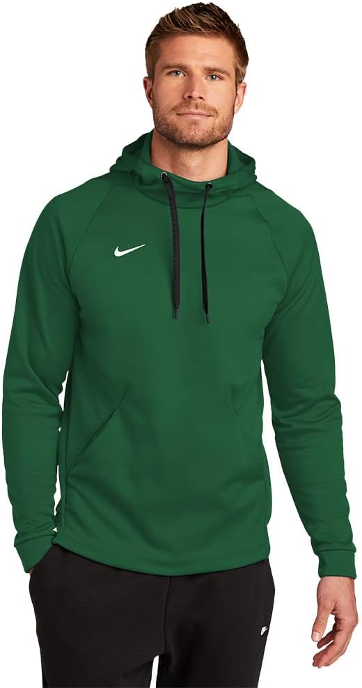 Men's Nike Therma Pullover Hoodie Small Green Size Small