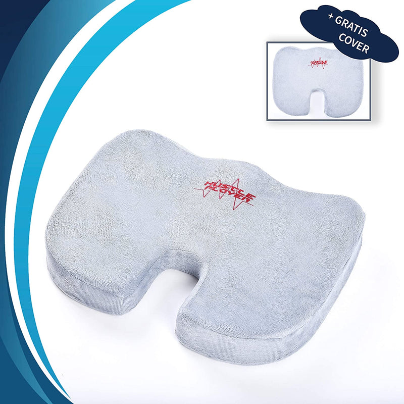 Memory Foam Seat Cushion for Chair Free Cover