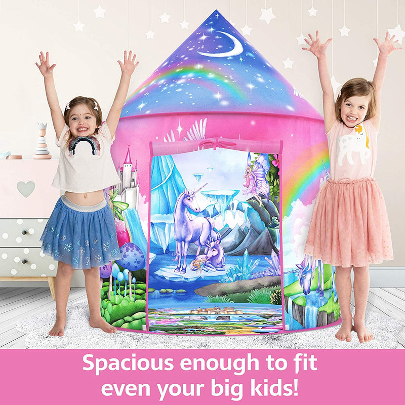 Kids Play Pop Up Tent Unicorn With Sound 40 Inch X 51 Inch