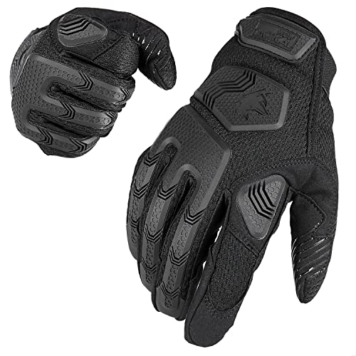 WOLF TACTICAL Shooting Gloves Tactical Gloves for Men Military Gloves Large