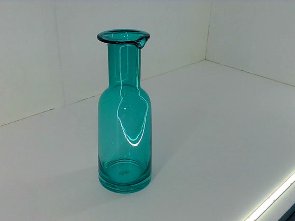 World-product Imports Glass Vase Home Accessory Size 7.7 Turquoise